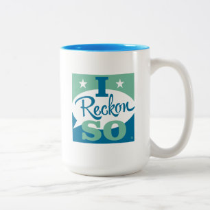 Caneca De Café Em Dois Tons Eu Acho Que Sim