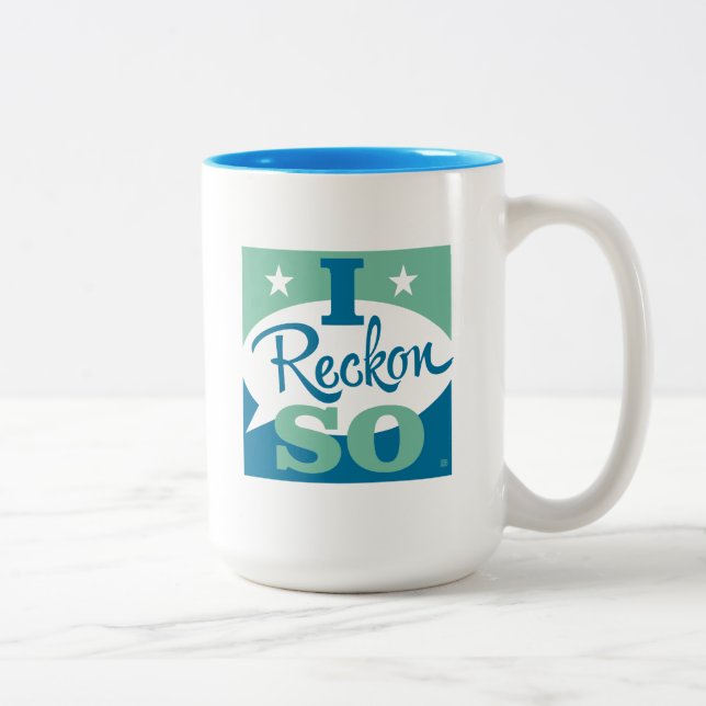 Caneca De Café Em Dois Tons Eu Acho Que Sim (Direita)