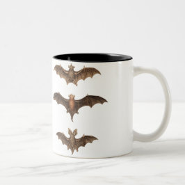 Caneca De Café Em Dois Tons Eu amo bastões