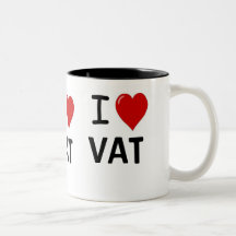 Eu amo o VAT que eu amo o VAT mim triplicar-se do