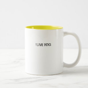 CANECA DE CAFÉ EM DOIS TONS EU AMO TIQUETAQUES