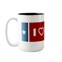 Eu amo USA Mug