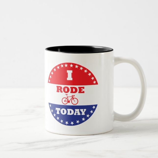 Caneca De Café Em Dois Tons Eu Andei Hoje (Direita)