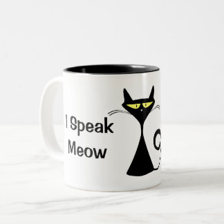 Caneca De Café Em Dois Tons Eu Falo Que Medo Mug De Café Personalizável