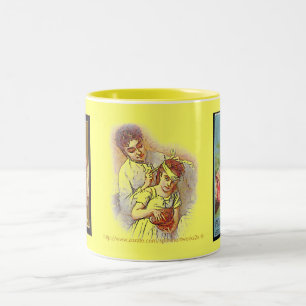 Caneca De Café Em Dois Tons Eu não sinto bom-Eu de ter um copo da metida de