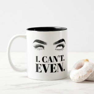 Caneca De Café Em Dois Tons Eu nem consigo... um MisterP Mug