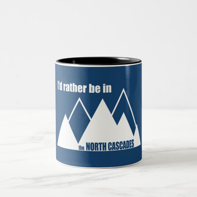 Caneca De Café Em Dois Tons Eu Preferencialmente Na Montanha Do Norte Em Casca (Centro)
