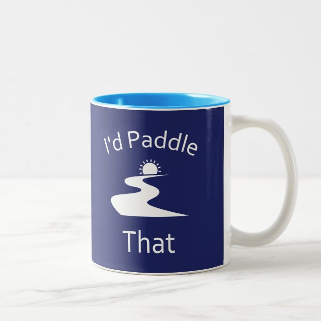 Caneca De Café Em Dois Tons Eu Remaria Aquilo (Direita)