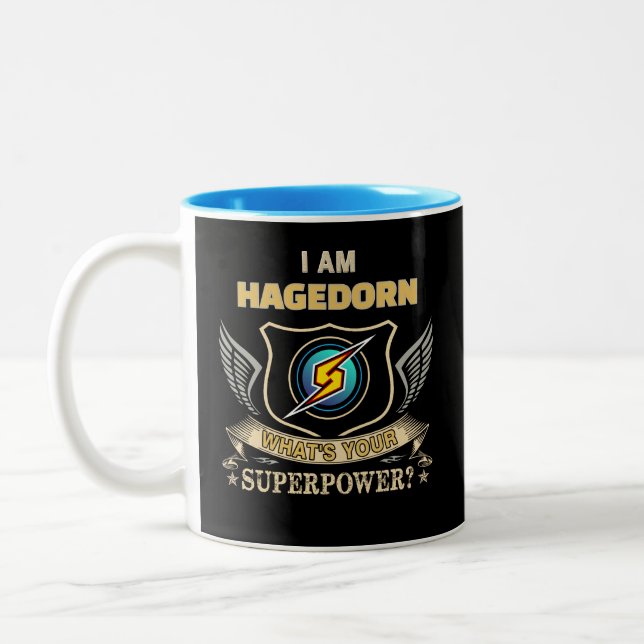 CANECA DE CAFÉ EM DOIS TONS EU SOU EDIT O QUE É SEU SUPERPODER (Esquerda)