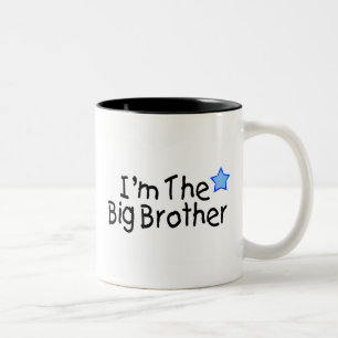 Caneca De Café Em Dois Tons Eu sou o big brother