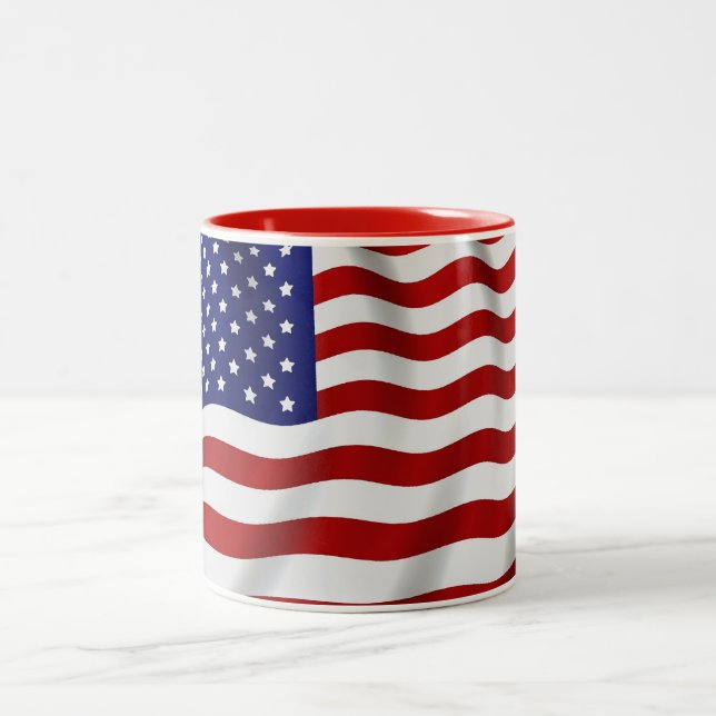 Caneca De Café Em Dois Tons Eu Tanto Amo-EUA_ (Centro)