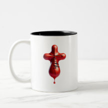 Eu tenho fé no sangue de Jesus Mug