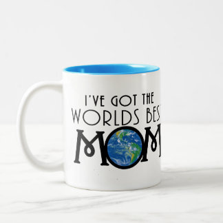 Caneca De Café Em Dois Tons Eu Tenho Os Mundos Melhor Mãe