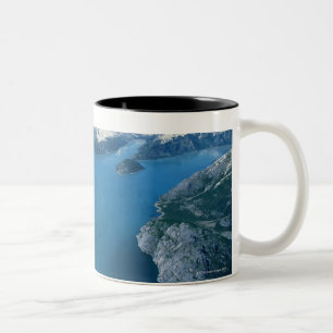 Caneca De Café Em Dois Tons EUA, Alaska, parque nacional de baía de geleira,