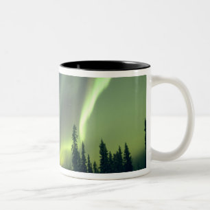 Caneca De Café Em Dois Tons EUA, área de Fairbanks, centro do Alasca, Aurora