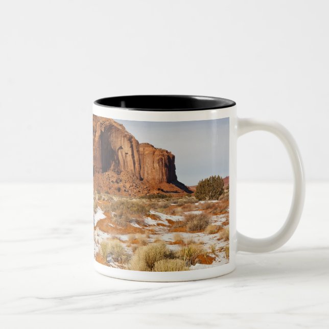 Caneca De Café Em Dois Tons EUA, Arizona, Monument Valley Navajo Tribal (Direita)