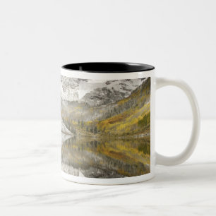 Caneca De Café Em Dois Tons EUA, Colorado, Floresta Nacional White River,