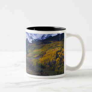 Caneca De Café Em Dois Tons EUA, Colorado, Montanhas Rochosas, San Juan