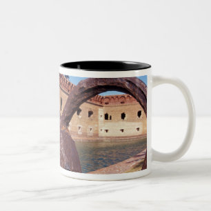 Caneca De Café Em Dois Tons EUA, FL, Florida Keys, Fort Jefferson, 1846,