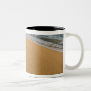 Caneca De Café Em Dois Tons EUA, Havaí, Kauai, Kapa'a, fachada.