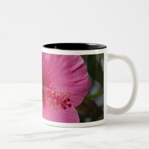 Caneca De Café Em Dois Tons EUA, Havaí, Oahu. O Hibiscus é o 2