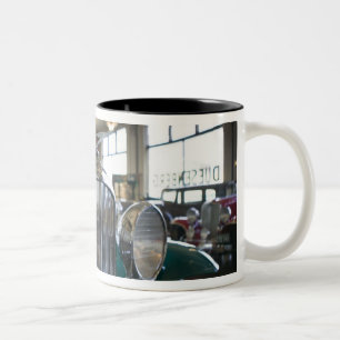 Caneca De Café Em Dois Tons EUA, Indiana, Auburn: Auburn, Cord, Duesenberg 14