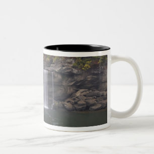 Caneca De Café Em Dois Tons EUA - Kentucky. Cumberland Falls no