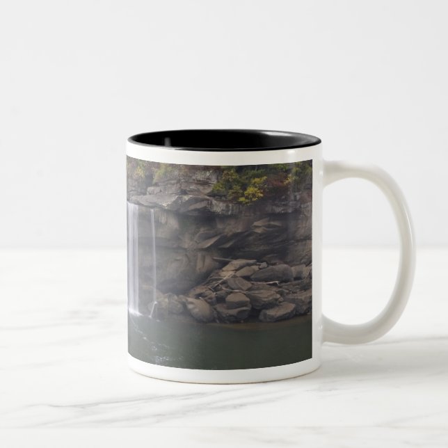Caneca De Café Em Dois Tons EUA - Kentucky. Cumberland Falls no (Direita)