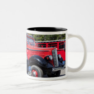 Caneca De Café Em Dois Tons EUA, Montana, East Glacier Park, portal para