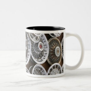 Caneca De Café Em Dois Tons EUA, Novo México, Prewitt: Tampas de roda de autom