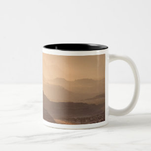 Caneca De Café Em Dois Tons EUA; Utah; Parque Nacional Canyonlands. Vista de