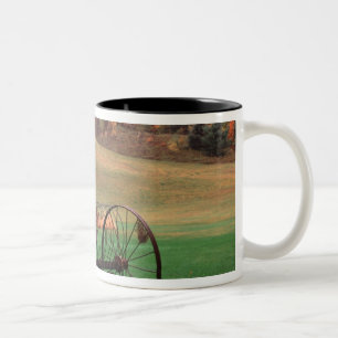 Caneca De Café Em Dois Tons EUA, Vermont, Fazenda.