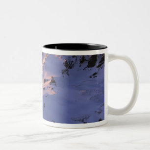 Caneca De Café Em Dois Tons EUA, Washington, Parque Nacional Mt. Rainier