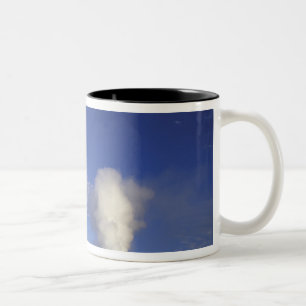 Caneca De Café Em Dois Tons EUA, Wyoming. Parque Nacional de Yellowstone. Velh