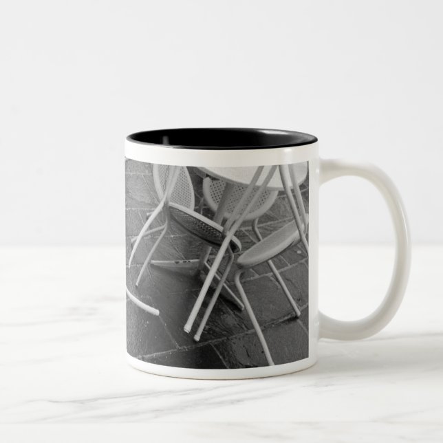 Caneca De Café Em Dois Tons Europa, França, Paris. Presidentes, Jardin du 4 (Direita)