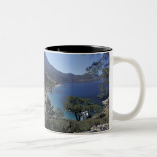 Caneca De Café Em Dois Tons Europa, Grécia, Karpathos, Dodecaneso; Apella
