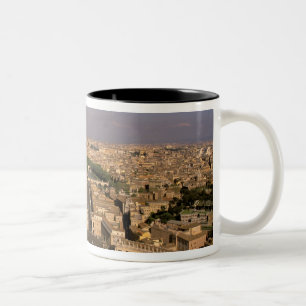 Caneca De Café Em Dois Tons Europa, Itália, Roma, O Vaticano. Vista de S.