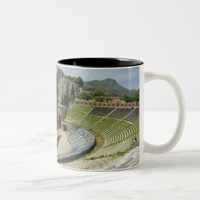 Caneca De Café Em Dois Tons Europa, Itália, Sicília, Taormina. século III (Direita)