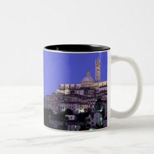Caneca De Café Em Dois Tons Europa, Itália, Toscana, Siena. Séc. XIII. Duomo e