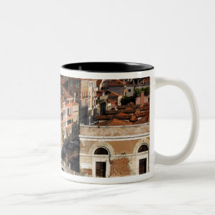 Caneca De Café Em Dois Tons Europa, Itália, Veneza. Vista do canal. UNESCO