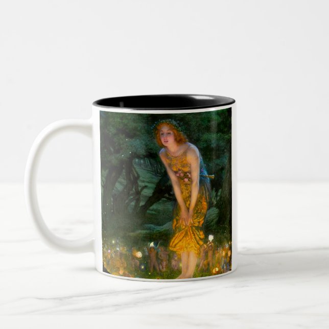 Caneca De Café Em Dois Tons Eve Edward Robert Hughes (Esquerda)