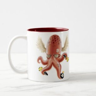 Caneca De Café Em Dois Tons Evil Mind