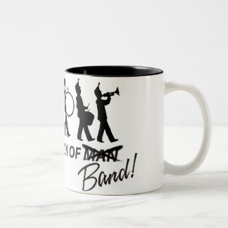 Caneca De Café Em Dois Tons Evolução da banda