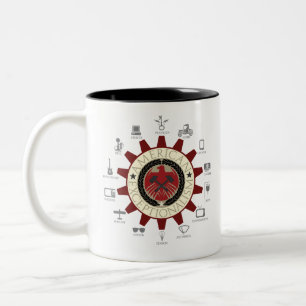 Caneca De Café Em Dois Tons Excecionalismo Rd