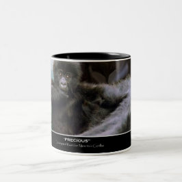 Caneca De Café Em Dois Tons EXCELENTE APES Mountain Gorilla Mug