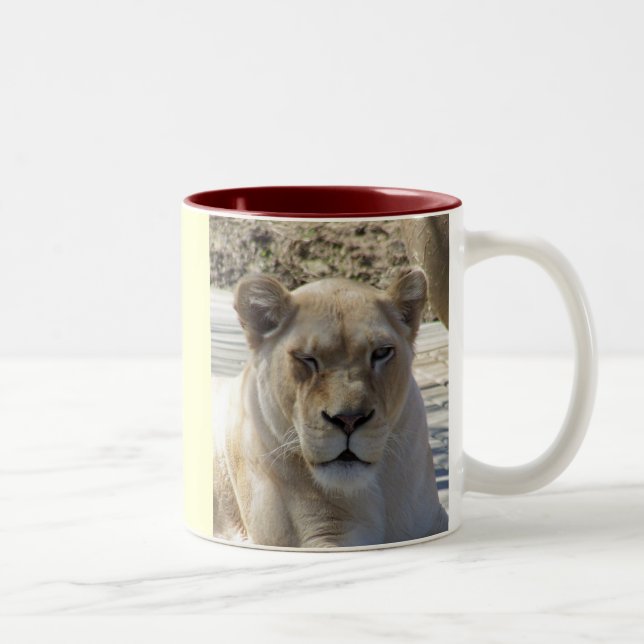 Caneca De Café Em Dois Tons Excelente De Ser Rainha! (Direita)