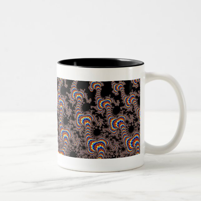 Caneca De Café Em Dois Tons Execução de cores - Arte frontal (Direita)