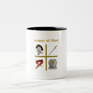 Caneca De Café Em Dois Tons Exército de Deus