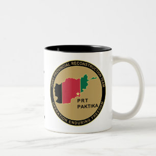 Caneca De Café Em Dois Tons Exército de PRT Paktika