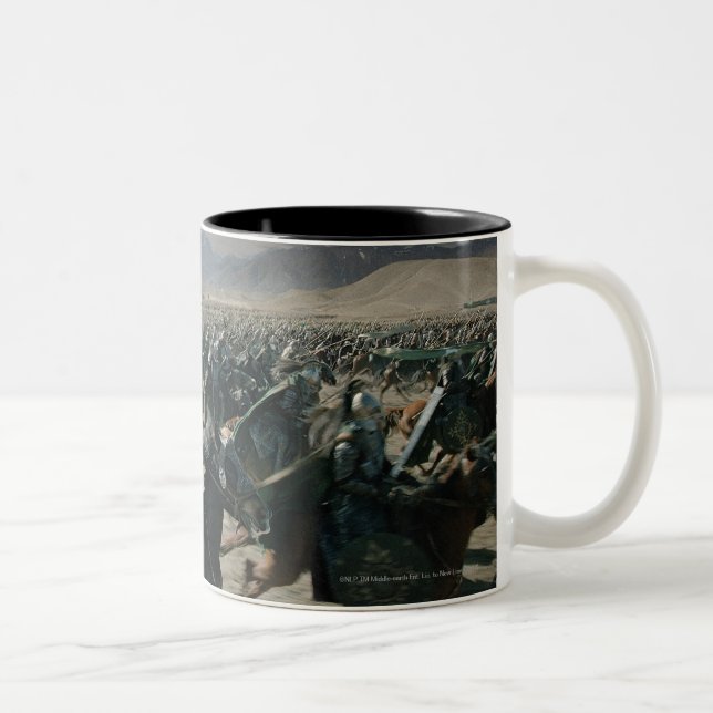 Caneca De Café Em Dois Tons Exército de Rohan (Direita)